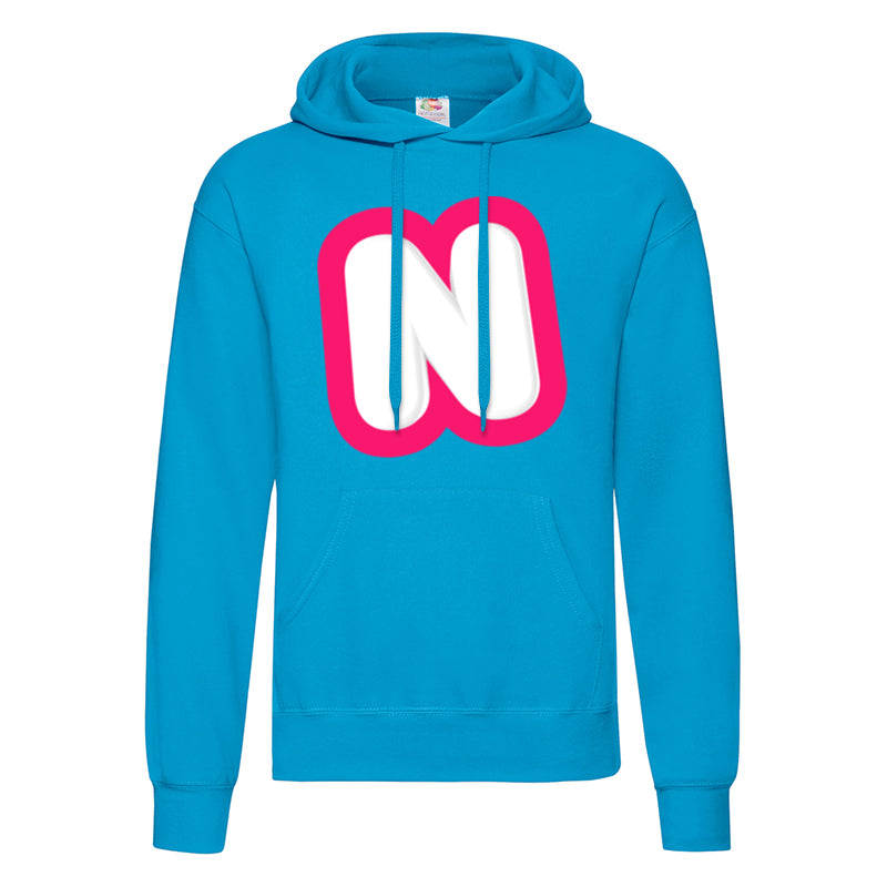 New N Logo Hoodie