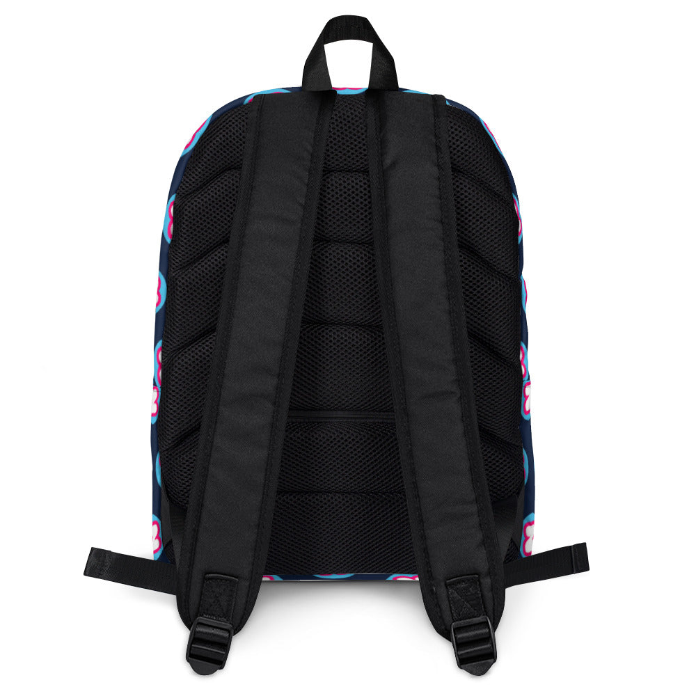 NP4 Logo Pattern Backpack