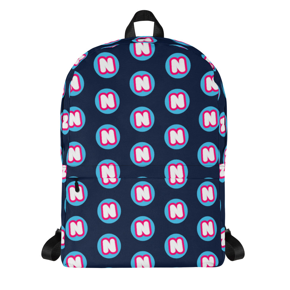 NP4 Logo Pattern Backpack