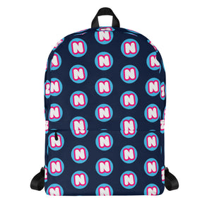 NP4 Logo Pattern Backpack