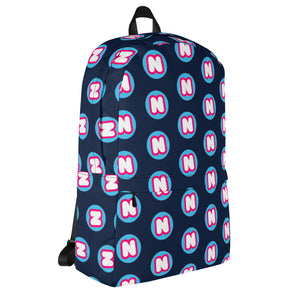 NP4 Logo Pattern Backpack