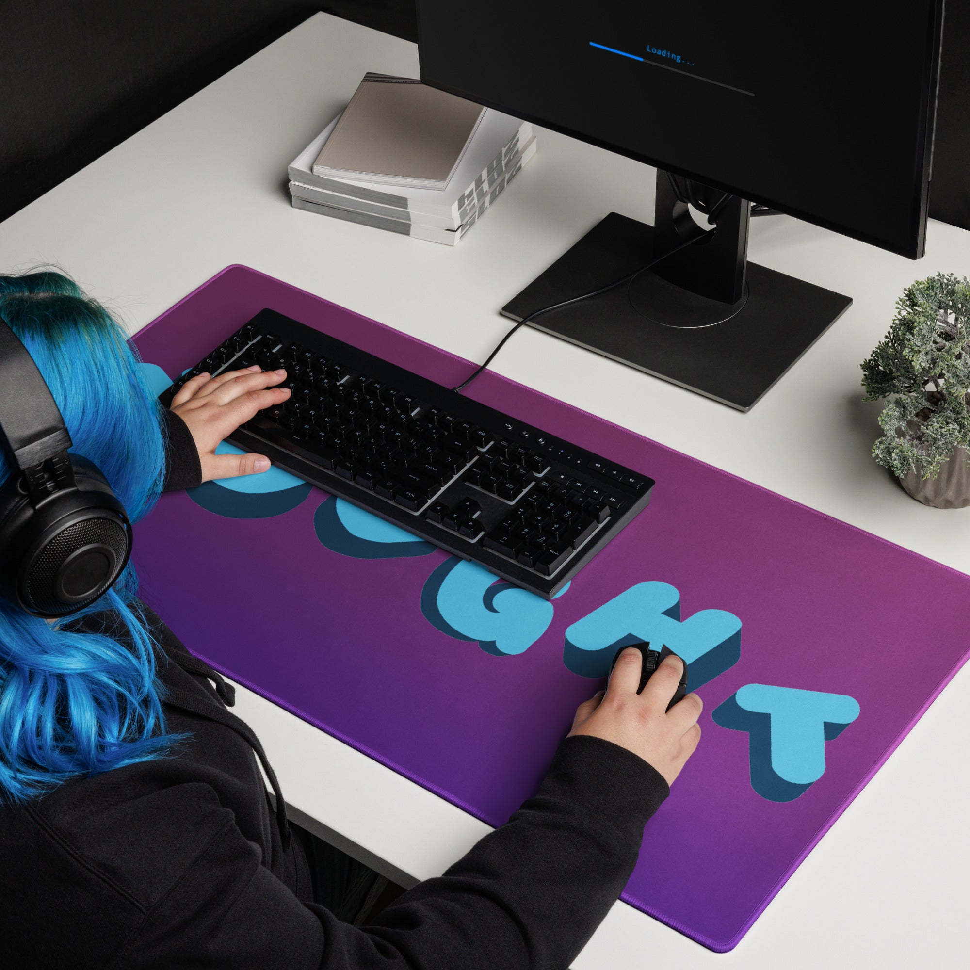 Nought Gaming mouse pad - 36″ × 18″