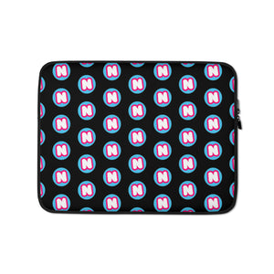 NP4 Logo Pattern Laptop Sleeve