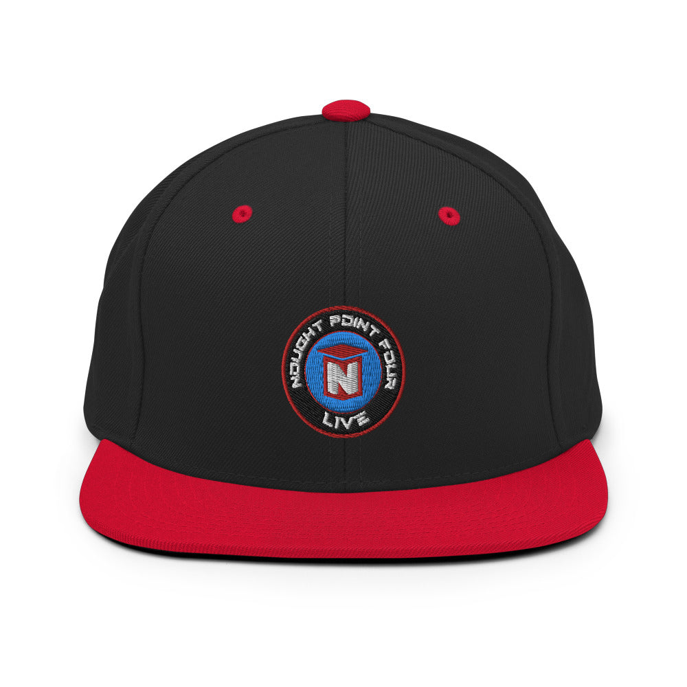 Nought Badge Snapback Hat